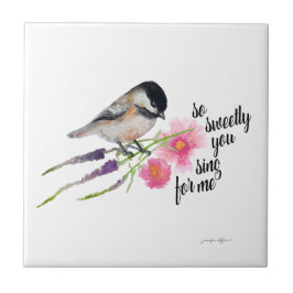 ブラックキャップ甘い《鳥》アメリカゴガラ水の色とことわざ タイル