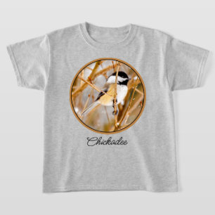 ブラックキャップ《鳥》アメリカゴガラ-オリジナル写真 Tシャツ