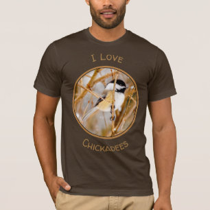 ブラックキャップ《鳥》アメリカゴガラ-オリジナル写真 Tシャツ