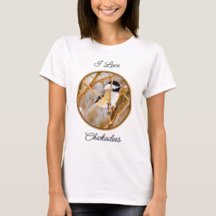ブラックキャップ《鳥》アメリカゴガラ-オリジナル写真 Tシャツ
