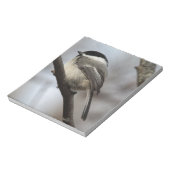 ブラックキャップ《鳥》アメリカゴガラ ノートパッド (回転)