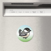 ブラックキャップ《鳥》アメリカゴガラ マグネット (インサイチュ (食洗機))