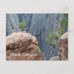 ブラックキャニオンの北縁 ポストカード