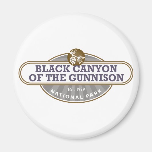 ブラックキャニオンガンニソン国立公園 マグネット (正面)