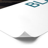 ブラックキャニオンナショナルパークコロラドUSA ポスター (角)