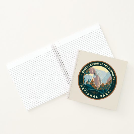 ブラックキャニオン国立公園 ノートブック (内部)