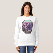 ブラックキャニオン・オブ・ザ・ガンニソン国立公園ヴィンテージ スウェットシャツ (正面フル)