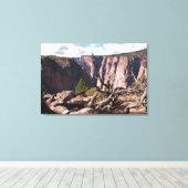 ブラックキャニオン・オブ・ザ・ガンニソン キャンバスプリント (インサイチュ (ウッドフロア))