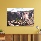 ブラックキャニオン・オブ・ザ・ガンニソン キャンバスプリント (インサイチュ (リビング))