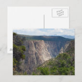 ブラックキャニオン・オブ・ザ・ガンニソン ポストカード (正面/裏面)