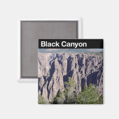 ブラックキャニオン・オブ・ザ・ガンニソンNP マグネット (正面/裏面)