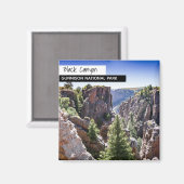 ブラックキャニオン,ガンニソン国立公園コロラド マグネット (正面/裏面)