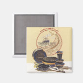 ブラックキャビア マグネット (正面/裏面)