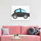 ブラックキャブ キャンバスプリント (インサイチュ (リビング))