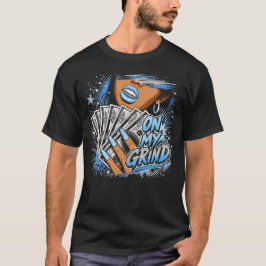 ブラックキャロライナ5 AJ5 スニーカー マッチ On My Grind Tシャツ
