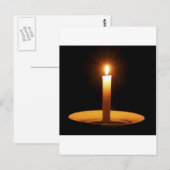 ブラックキャンドル点灯.jpg ポストカード (正面/裏面)