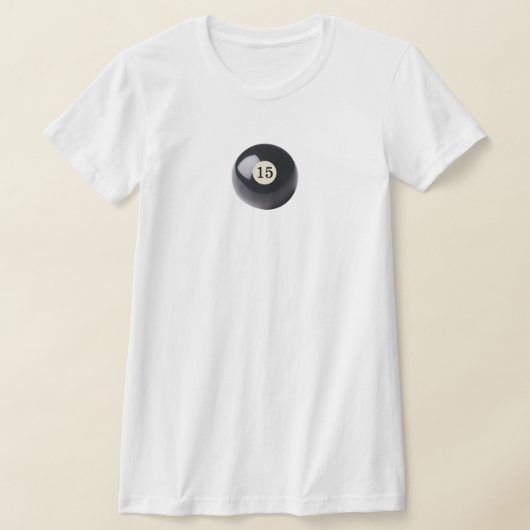 ブラックキューボール15 Tシャツ (レイダウン)