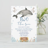 ブラックキラーホエールシーセカンドバースデー 招待状 (スタンド正面)