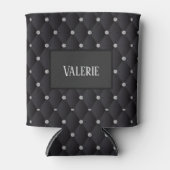 ブラックキルテファンシーッド 缶クーラー (正面)