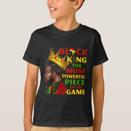 ブラックキングにとって最も強力な作品 Tシャツ (正面)