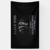 ブラックキングはゲームで最も強力な作品 横断幕 (縦)