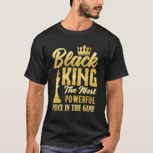 ブラックキングはゲームの男性で最も強力な作品 Tシャツ