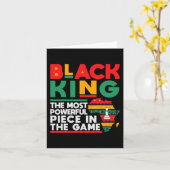 ブラックキングザ最も強力なピース黒史M カード (黄色い花)