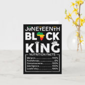 ブラックキングジュネーブ1865独立記念日ブラック カード (黄色い花)