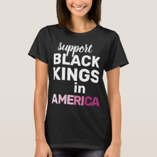 ブラックキングスUSAフェミニスト抗議声明 Tシャツ