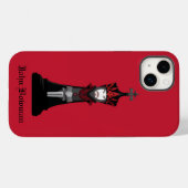ブラックキングパーソナライズされた/名前ケースメイトiPhone Ca Case-Mate iPhoneケース (裏面 (横))