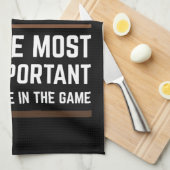 ブラックキング最も重要な作品1 キッチンタオル (四つ折り)