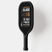 ブラックキング最も重要な作品1 ピックルボールラケット (左)