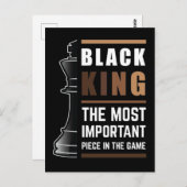 ブラックキング最も重要な作品1 ポストカード (正面/裏面)