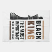 ブラックキング最も重要な作品2 キッチンタオル (横)