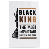 ブラックキング最も重要な作品2 ミディアムペーパーバッグ (正面)