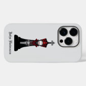 ブラックキング / 個別名入れ ケース・メイト iPhoneケース Case-Mate iPhoneケース (裏面 (横))