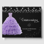 ブラックキンセアニェラLtパープルガウンLights写真 ゲストブック (正面)