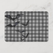 ブラックギンガムキュート幽霊おむつラッフルインサート エンクロージャーカード (裏面)