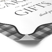 ブラックギンガムリトルブー幽霊カード&ギフトサイン ポスター (角)