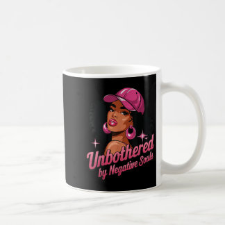 ブラッククイーンアフロアメリカンやる気を起こさせるー コーヒーマグカップ