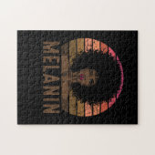 ブラッククイーンアフロメラニン ジグソーパズル (横)