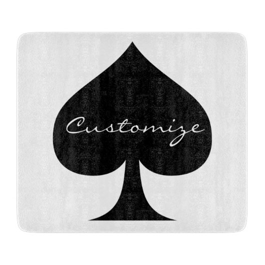 ブラッククイーンオブスペードズブラックサンダー_コーブ カッティングボード (正面)