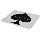 ブラッククイーンオブスペードズブラックサンダー_コーブ カッティングボード (角)