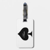 ブラッククイーンオブスペードズブラックサンダー_コーブ ラゲッジタグ (裏面縦)