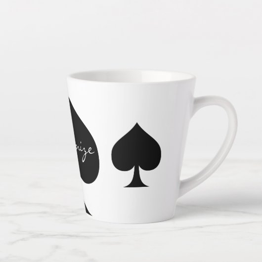 ブラッククイーンオブスペードブラックサンダーコーブ カフェラテマグ (右)