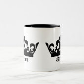 ブラッククイーンクラウン ツートーンマグカップ (中央)