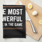 ブラッククイーンゲームで最も強力な作品1 キッチンタオル (四つ折り)