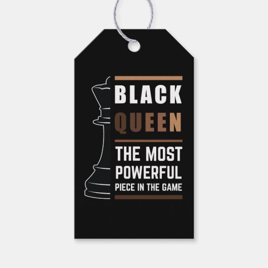 ブラッククイーンゲームで最も強力な作品1 ギフトタグ (正面)