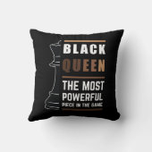 ブラッククイーンゲームで最も強力な作品1 クッション (裏面)