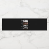 ブラッククイーンゲームで最も強力な作品1 ペットボトルラベル (シングルラベル)